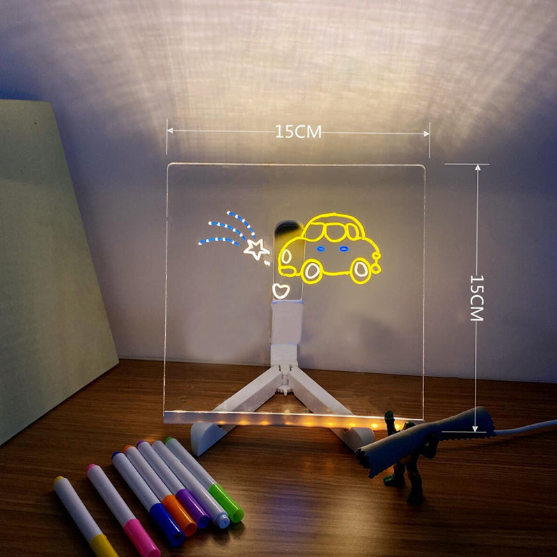 LED Note Board med farger