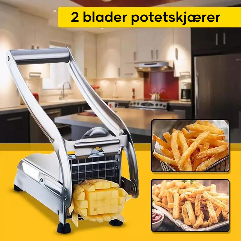 Pommes frites potetchipsskjærer