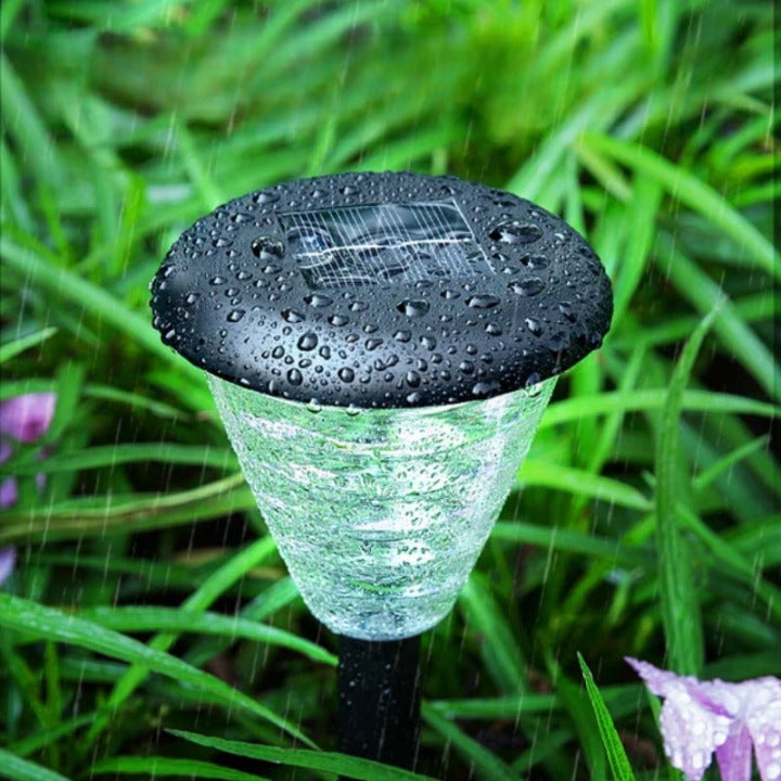 Vanntette solcelleplenlamper (2 STK)