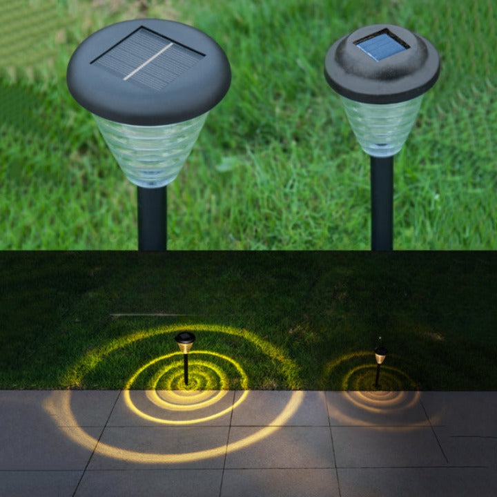 Vanntette solcelleplenlamper (2 STK)