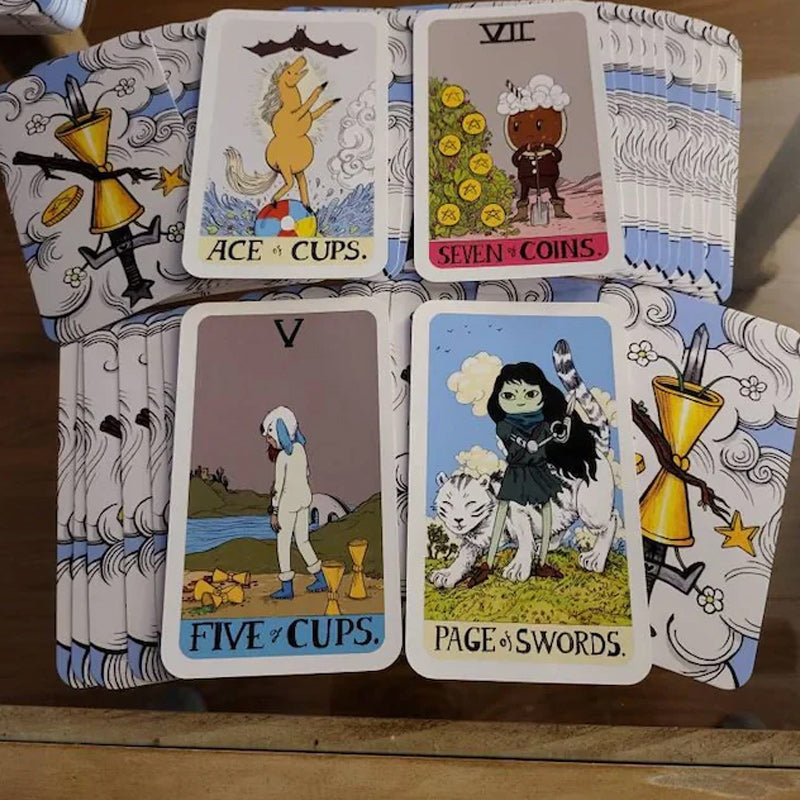 Eventyrtid tarotkortstokk
