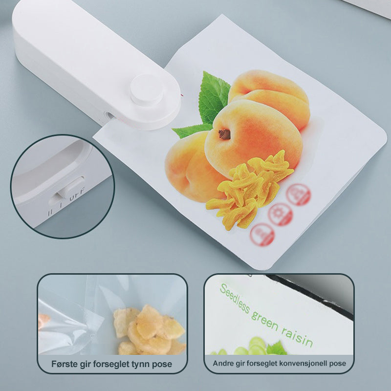 Forseglingsmaskin for snacks