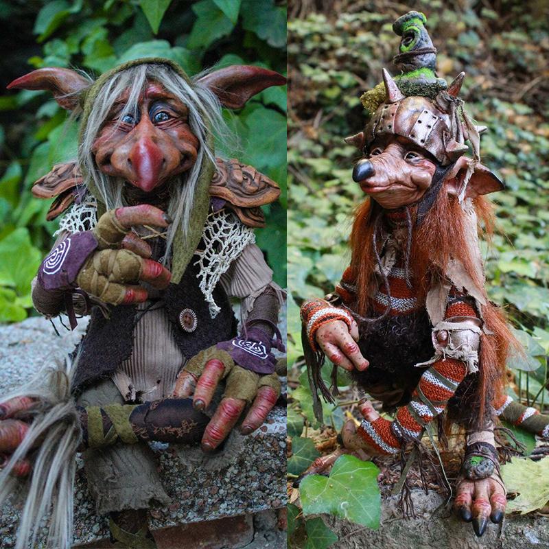 HJEMSOL™  Stor leprechaun i hagen