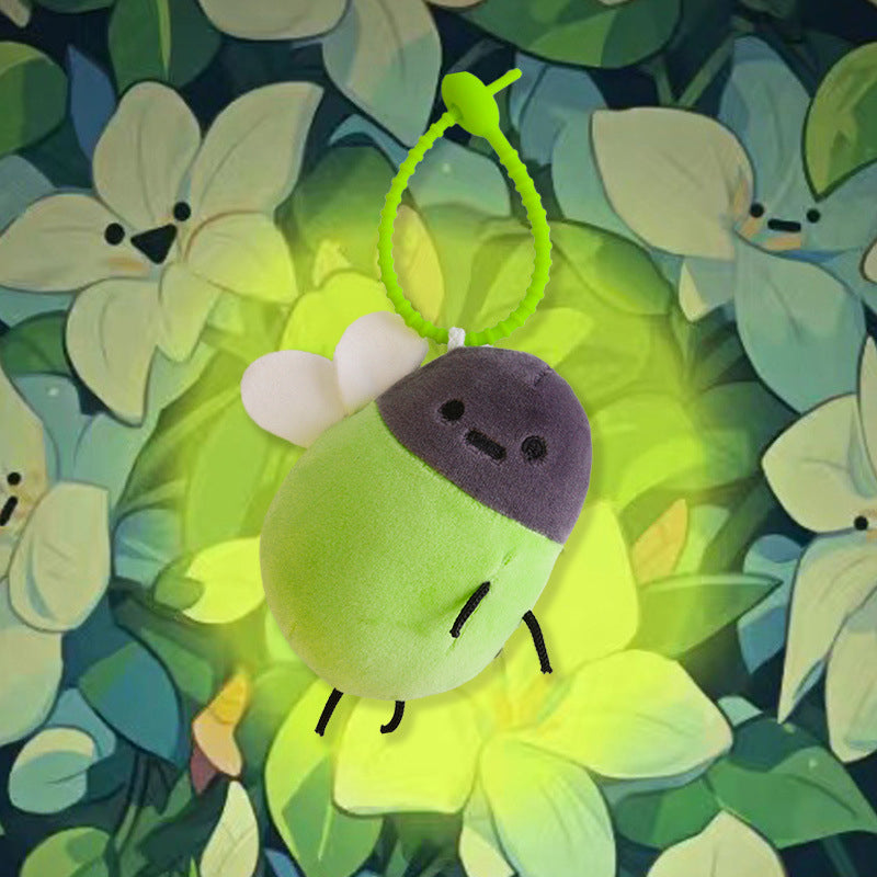 Interaktiv glowworm-pluse nøkkel anheng