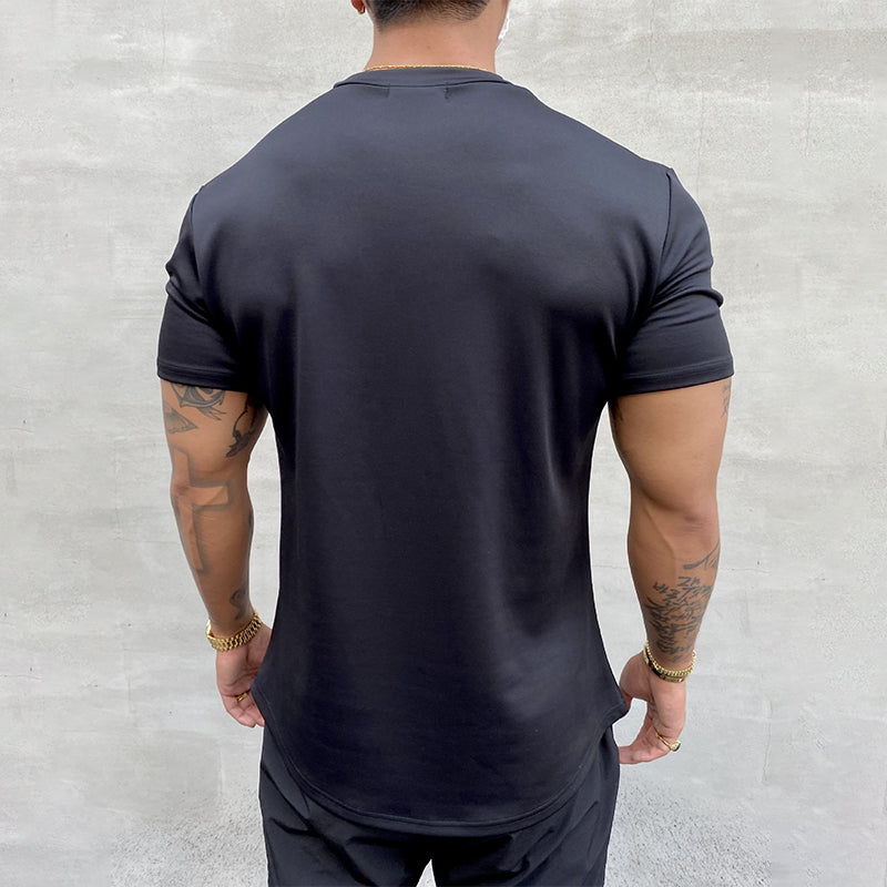 Stretchy Sports T-skjorte i bomull