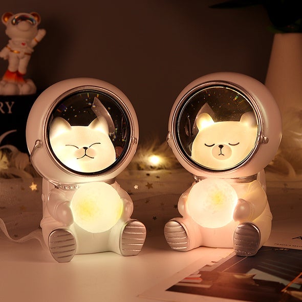 Astronaut LED nattlampe