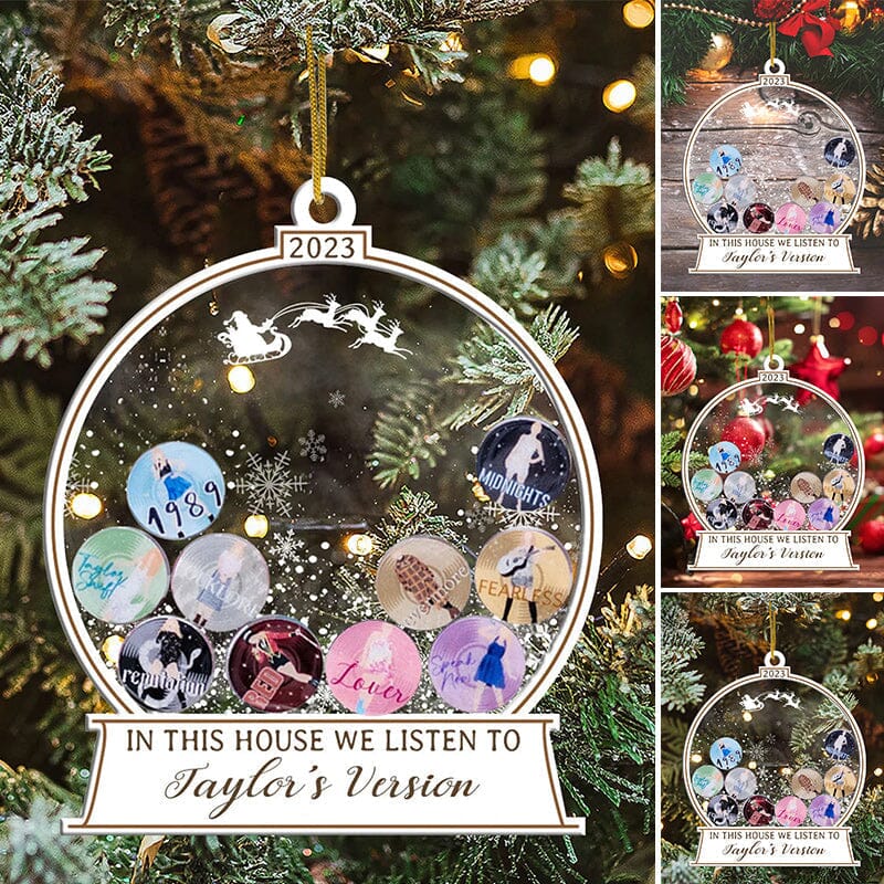 I dette huset lytter vi til Taylors versjon av Ornament