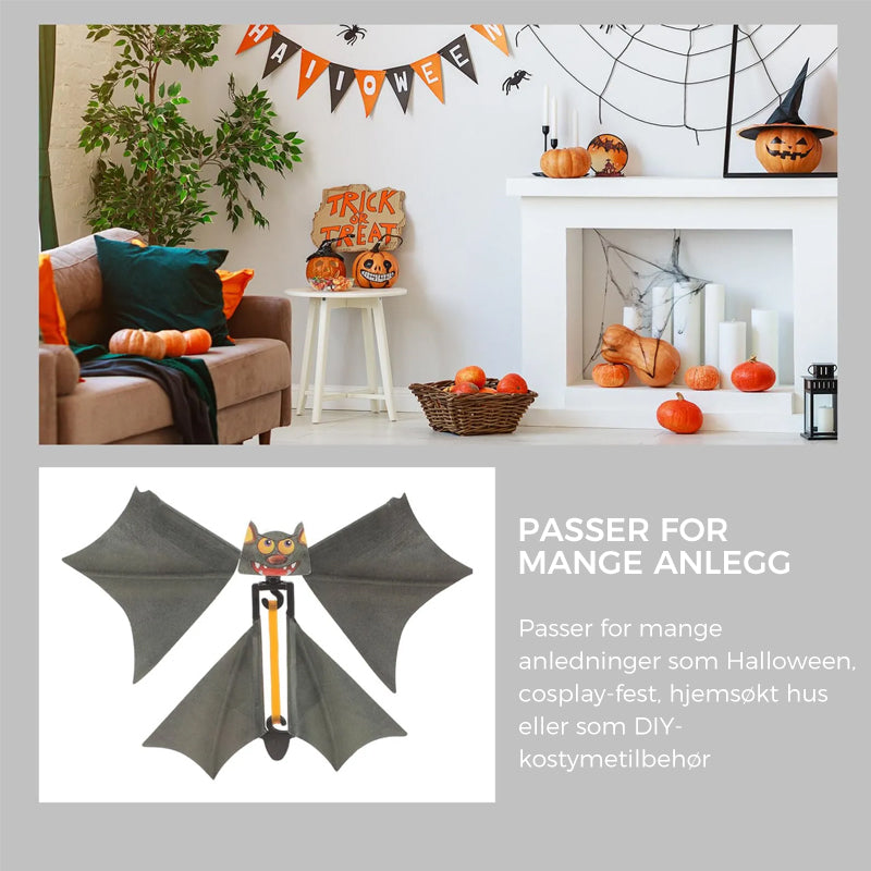 Morsomme pranks Flying Bat