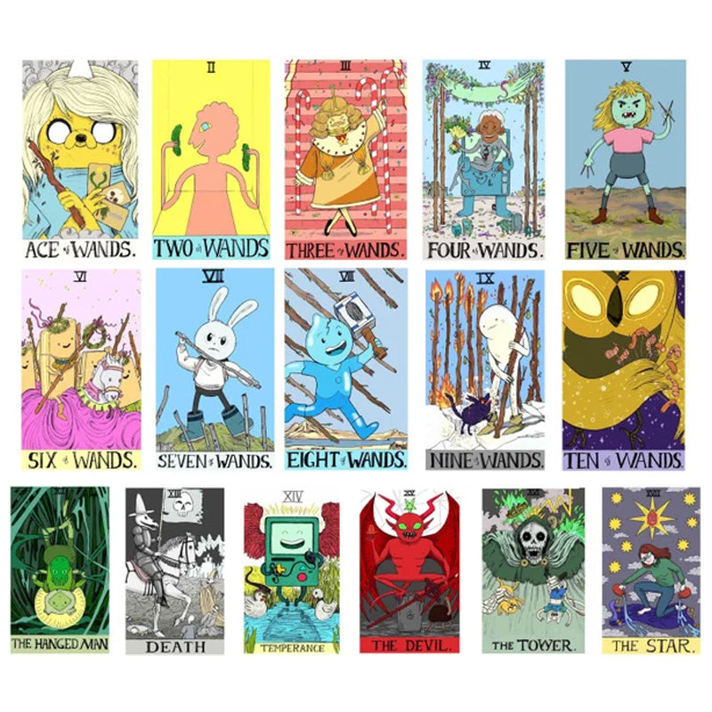 Eventyrtid tarotkortstokk