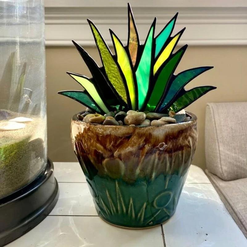 Mini potteplanter dekorasjon hagepynt