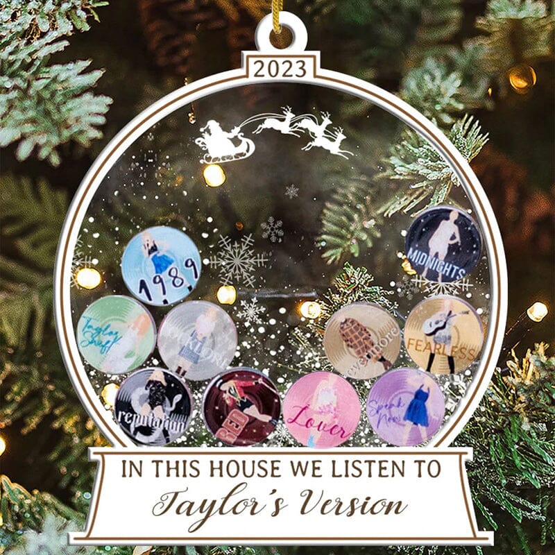 I dette huset lytter vi til Taylors versjon av Ornament