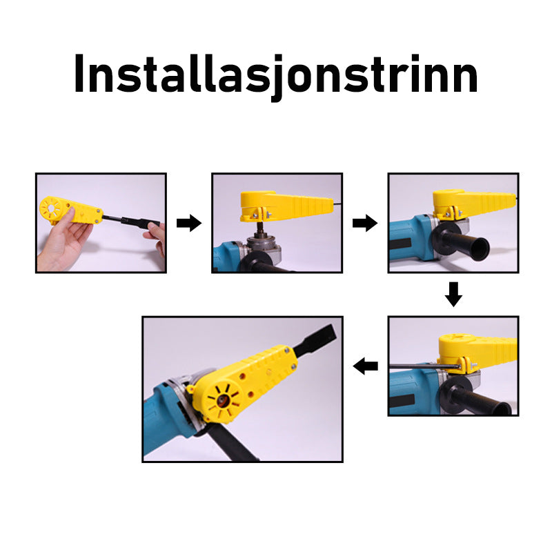 Kraftig meiselutskjæringsverktøy
