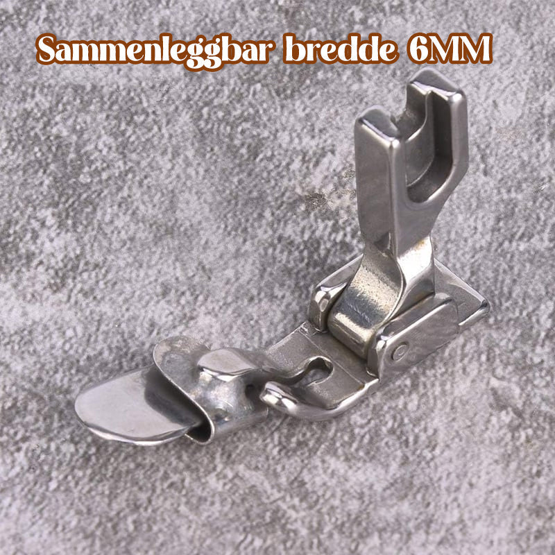 Sammenleggbar sykant-trykkfot
