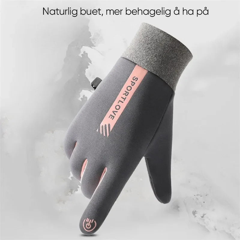 Vanntette berøringsskjerm sklisikre hansker