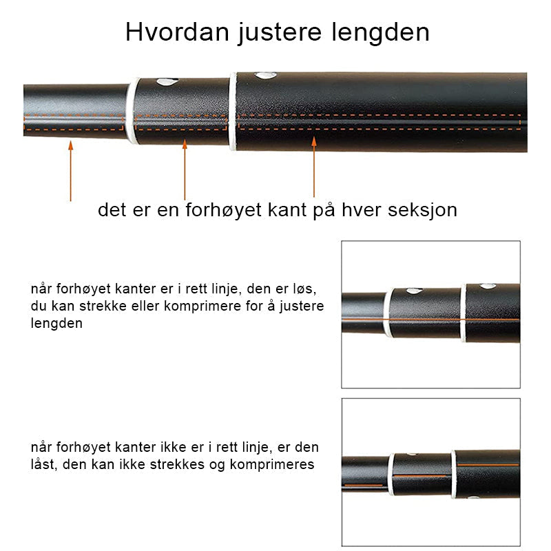 Metall skohorn Langt håndtak