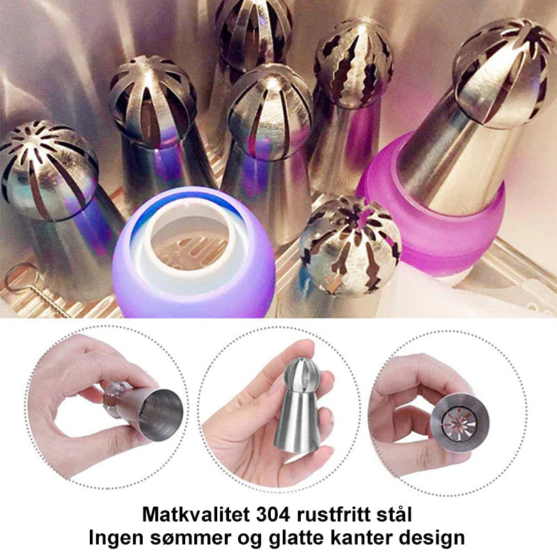 Verktøysett for kakebaking
