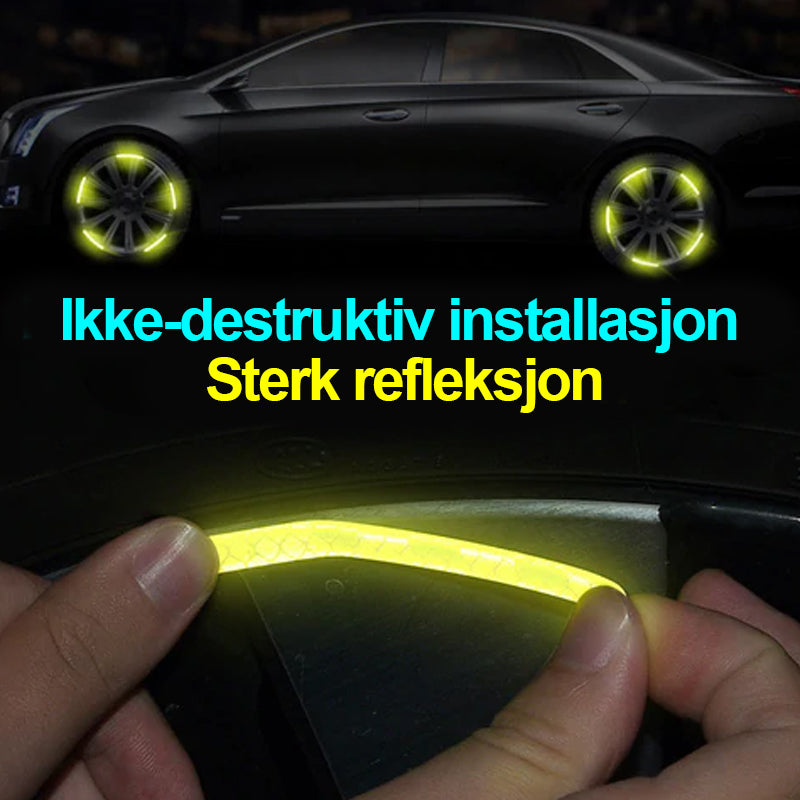 Dekk reflekterende klistremerker