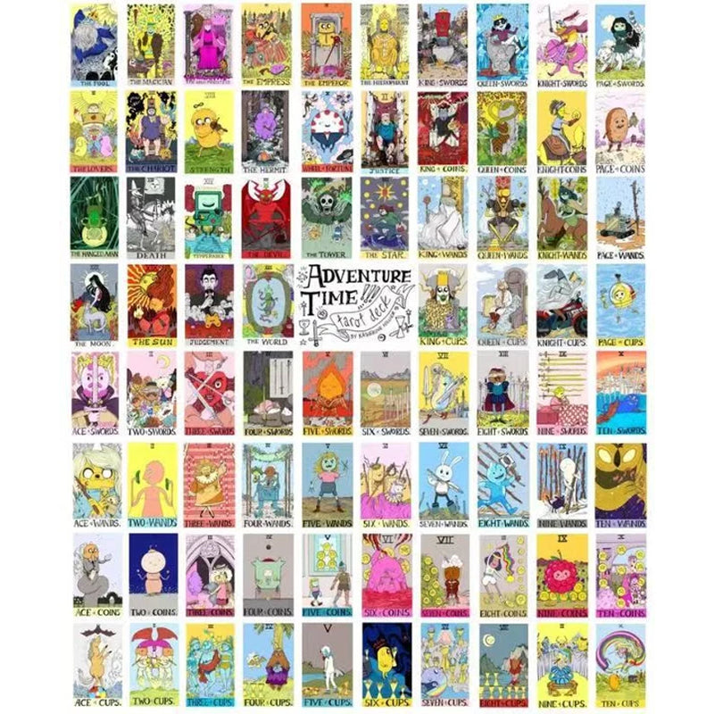 Eventyrtid tarotkortstokk