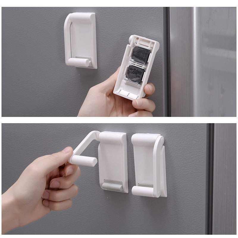 Magnetisk justerbar kjøkkenpapir holder